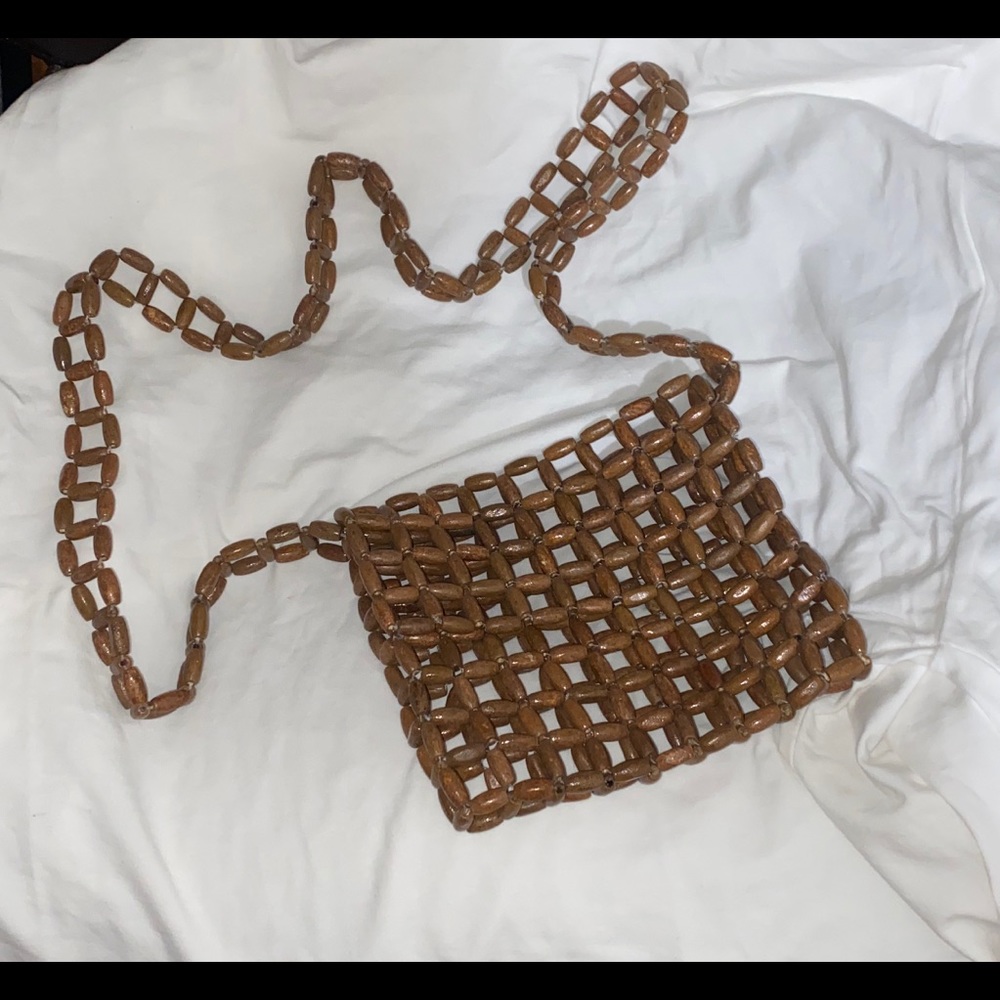 Wooden purse from forever 21